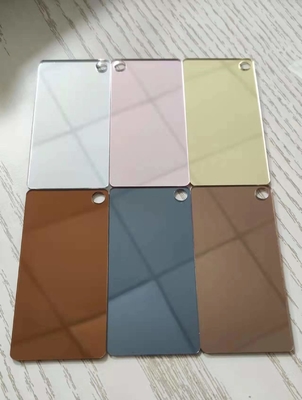 Elektrik Yalıtımı Altın Perspex Ayna Levhaları Akrilik Lazer Kesim Paneli