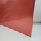 1-6mm Kırmızı Ayna Levha 1830x1220mm Dökme Akrilik Plastik Panel Dekorasyonu