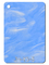 Pastel Clouds Pattern Acrylic Sheet Vacuum Formed